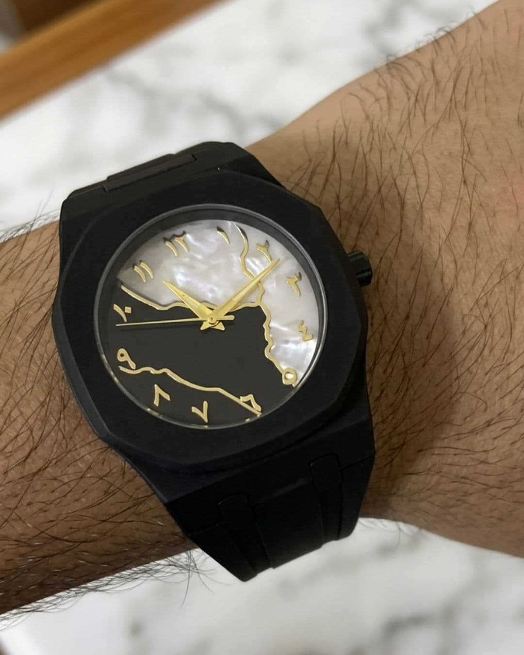 Arabic Aura Watch – Limited Edition All Colours | Ultra-Light 44g Premium Fiber Strap
